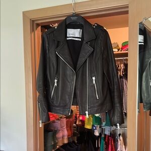 Genuine Leather black Jacket